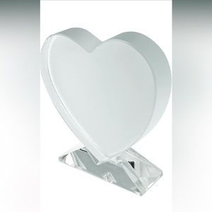 Heart Shaped Glass Picture “Frame”